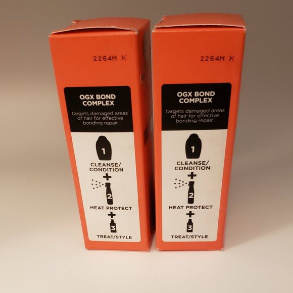 2-Pack New OGXSealing Serum Bond Protein Repair Hair Treatment 1.7oz Each NIB - Picture 2 of 7